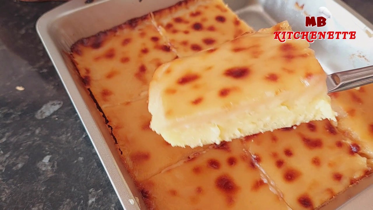 Homemade dessert that I never get tired of eating! Creamy smooth it melts in mouth!