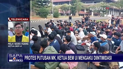 Ketua BEM UI Akui Keluarganya Dapat Intimidasi, Diduga Terkait Protes Putusan MK