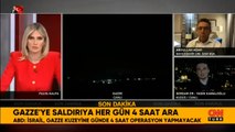 ABD yeni gelişmeyi duyurdu: Gazze'ye saldırıya her gün 4 saat ara