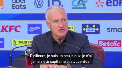 Bleus - Deschamps jaloux de Rabiot : “Je n’ai jamais été capitaine à la Juventus...”