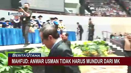 Mahfud MD Buka Suara soal Anwar Usman Didesak Mundur dari MK