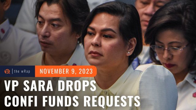 After backlash, Sara Duterte drops bid for P650-M confidential funds in 2024 budget
