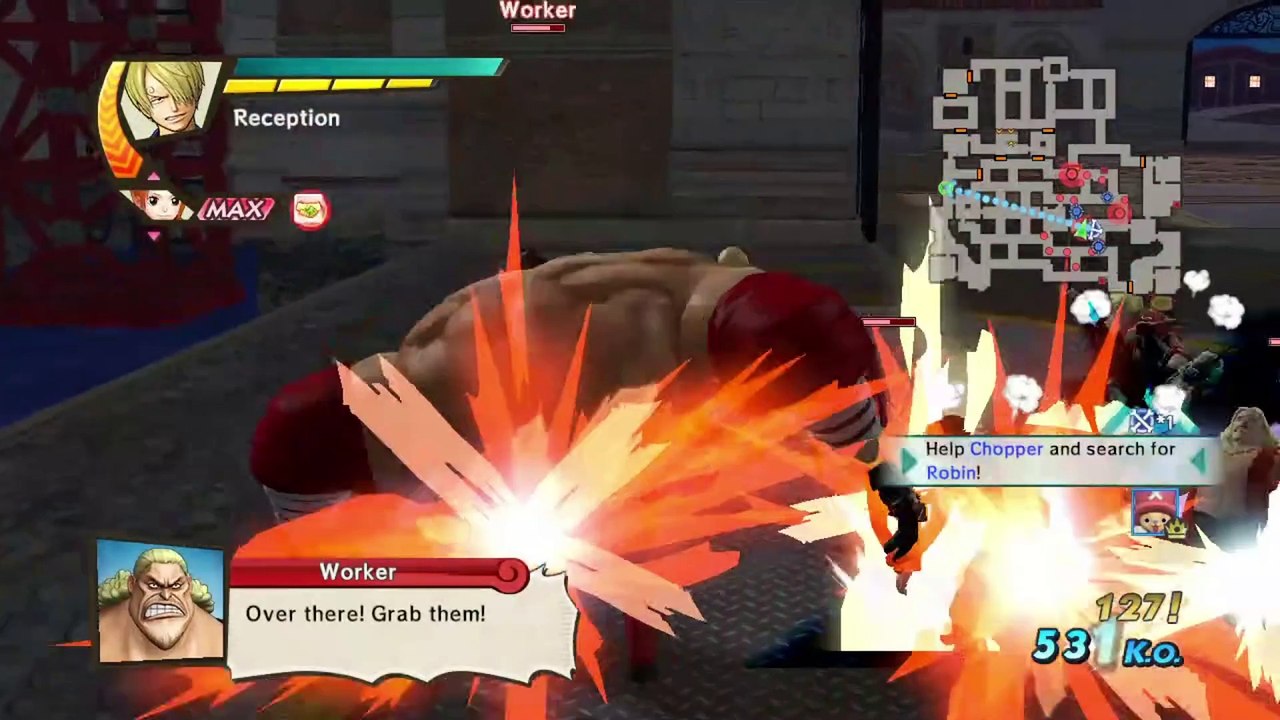 TERTANGKAPNYA ROBIN -- One Piece Pirate Warriors 3 Part 11
