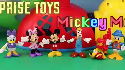 Surprise Toys Mickey Mouse Clubhouse with Minnie Mouse and Donald Duck Open Advent Calendar Day 21