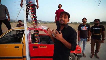 World's Biggest Rocket Wheel - Will It Work    1000 Rockets