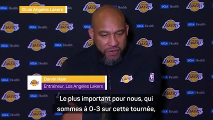 Lakers - Ham : “Personne ne va s’apitoyer sur notre sort”
