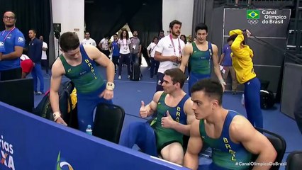 Arthur Zanetti en Campeonato Pan-Americano de Ginástica Artística Rio 2022 - Dia 4 - Parte 2