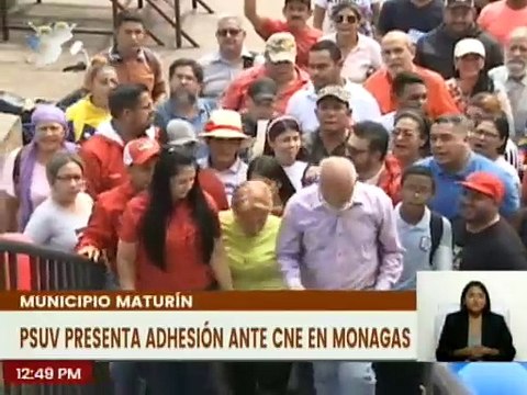 Comando de Campaña Venezuela Toda respalda el referéndum consultivo ante CNE Monagas