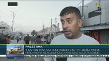 Palestinos que atraviesan crítica situación humanitaria ofrecen sus testimonios