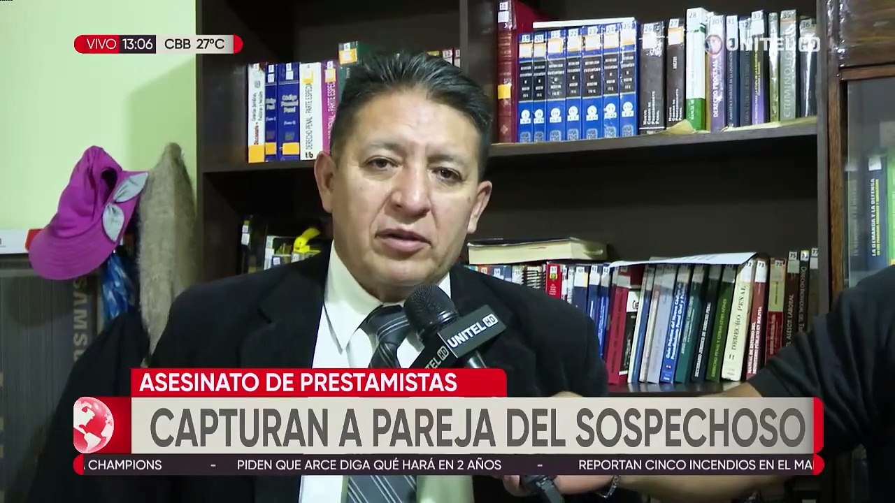Pareja de acusado del asesinato de prestamistas tenía en su poder la mochila con el arma