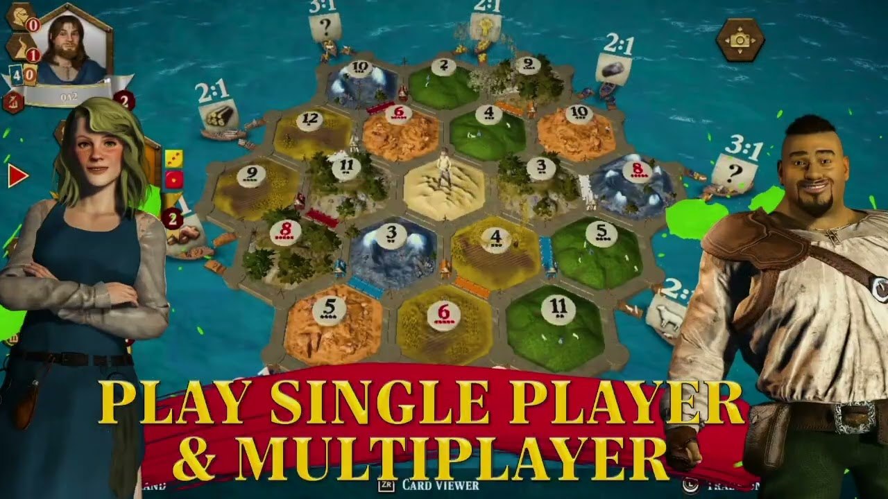 Catan Edition Console - Trailer de lancement sur Switch