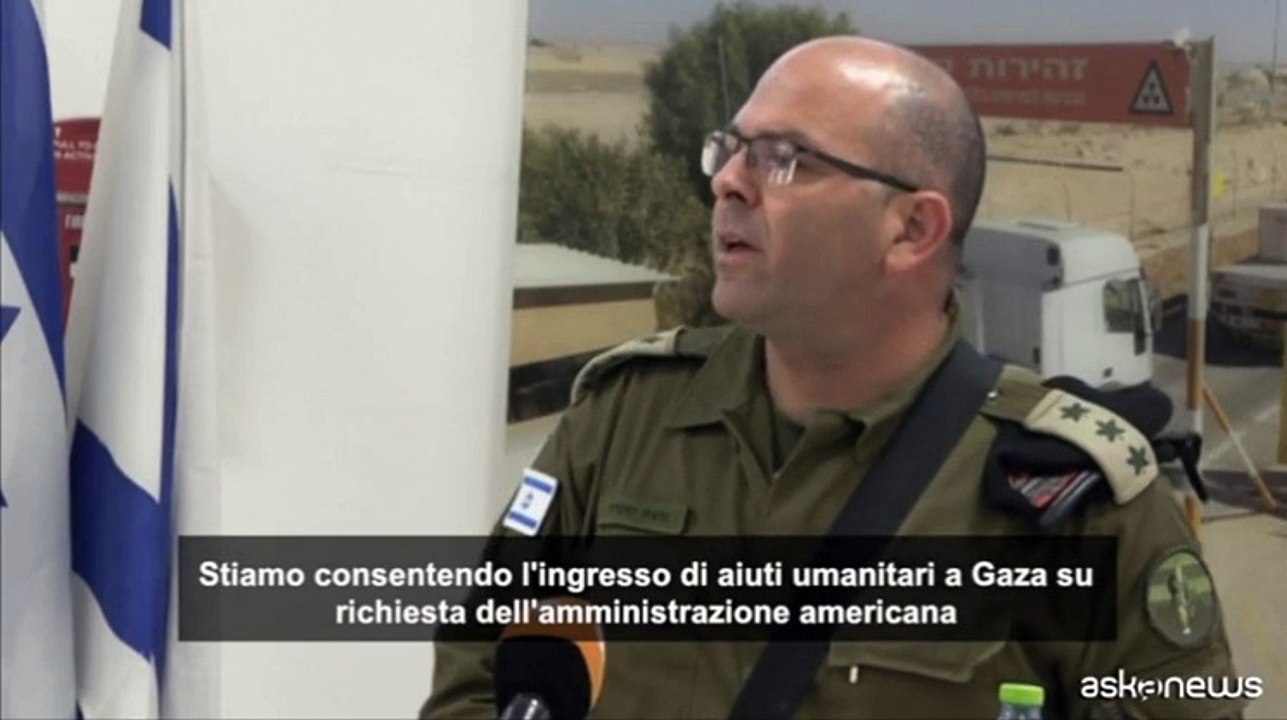Israele: Se Hamas utilizzer? aiuti umanitari fermeremo tutto