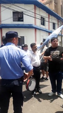 Protesta taxis y remises