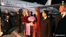 Mattarella arrivato a Tashkent per visita in Uzbekistan