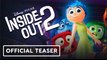 Inside Out 2 | Official Teaser Trailer - Amy Poehler, Maya Hawke