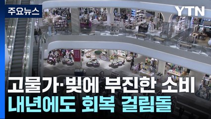 고물가·빚에 쪼그라드는 소비...내년에도 회복 걸림돌 / YTN