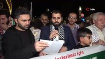 Adıyaman’da Filistin'e destek yürüyüşü
