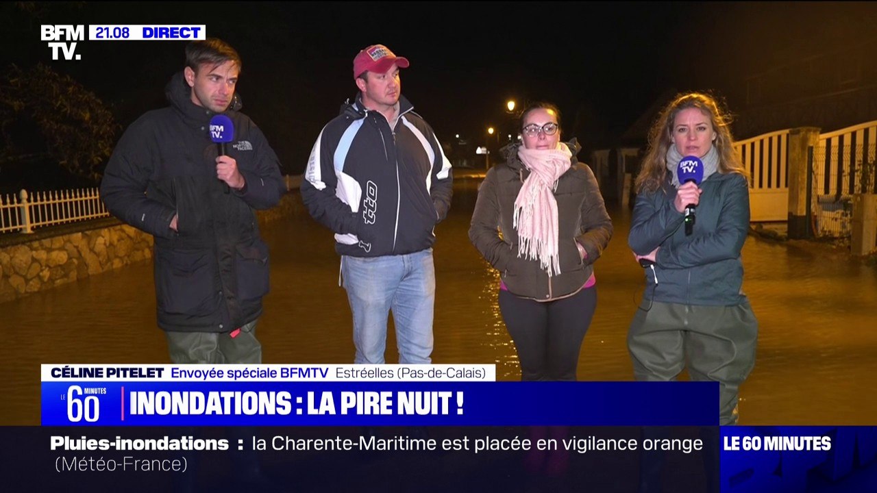 "On a peur que l'eau rentre chez nous": Les habitants d'Estréelles (Pas-de-Calais), menacés par la fragilisation d'une digue, craignent les dégâts d'une nouvelle crue