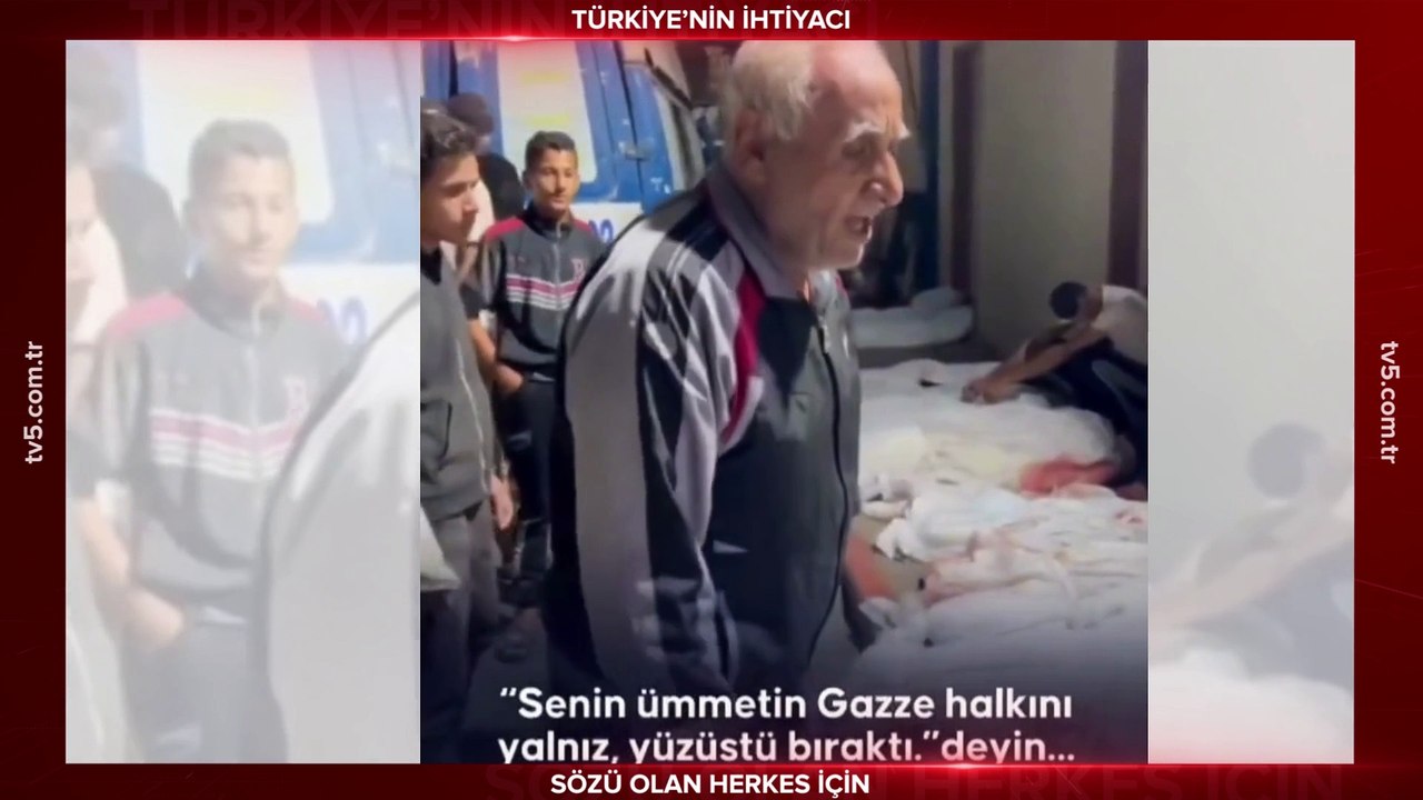 Gazzeli adam torunlarına son kez seslendi: Resulullah'a söyleyin 'senin ümmetin Gazze halkını yalnız bıraktı' deyin