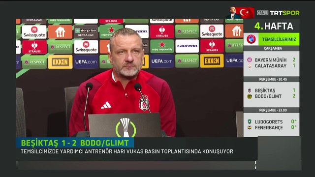 Beşiktaş, Konferans Ligi'nde sahasında Bodo/Glimt'e 2-1 yenildi