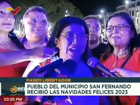 Apureños reciben con música y alegría la navidad en el municipio Libertador