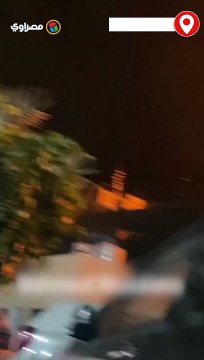 مشاهد مرعبة للقصف الإسرائيلي في محيط المستشفي الإندونيسي