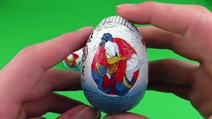 3 Donald Duck Surprise Eggs   Chocolate Surprise Eggs