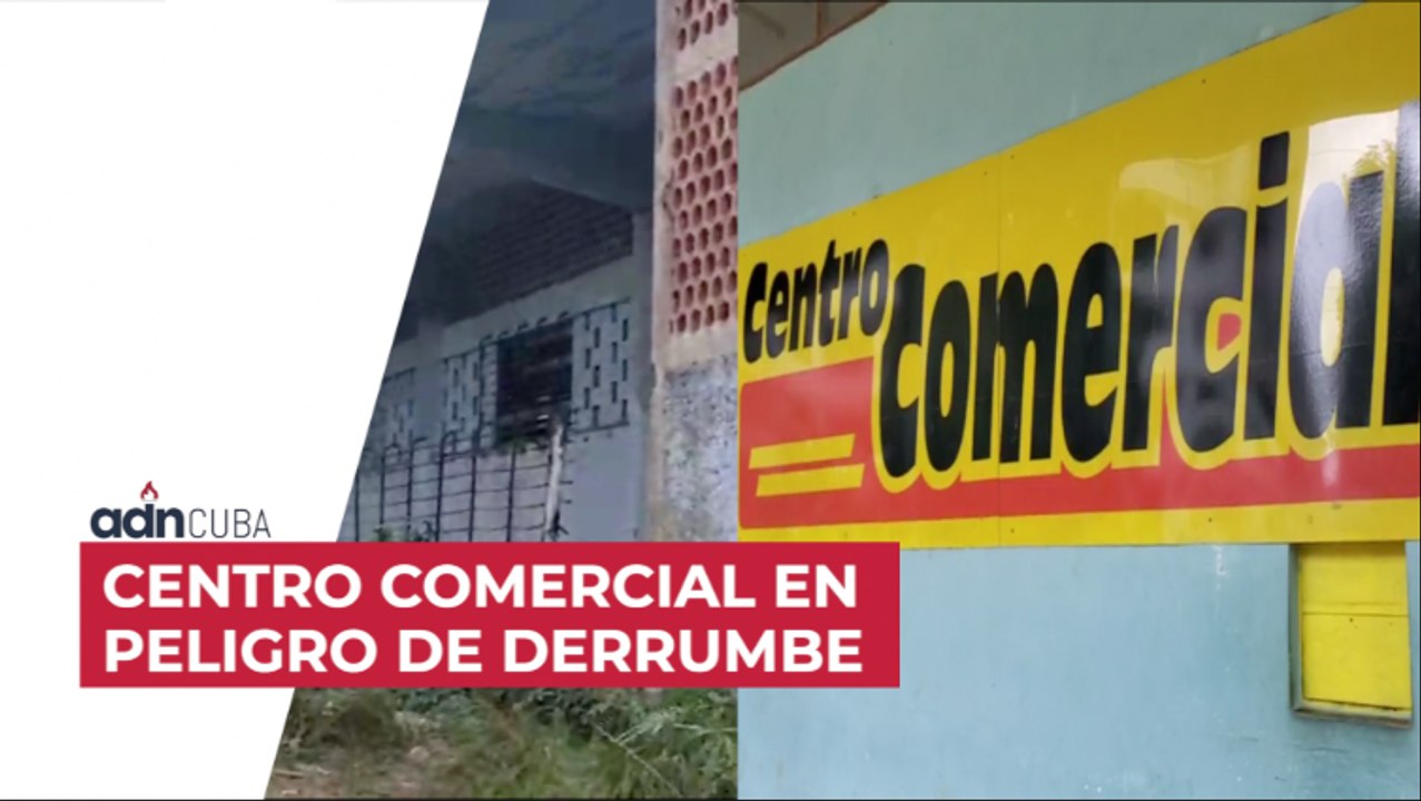 Centro comercial en peligro de derrumbe