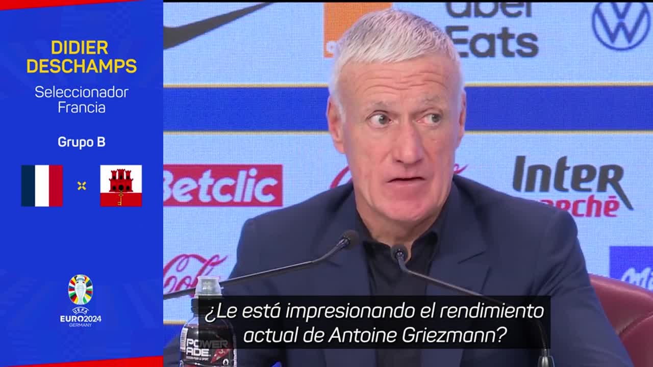 Deschamps opina sobre Griezmann, Camavinga y Tchouameni