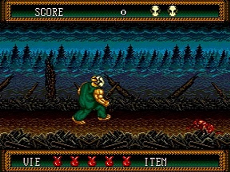 Splatterhouse Part 2 online multiplayer - megadrive