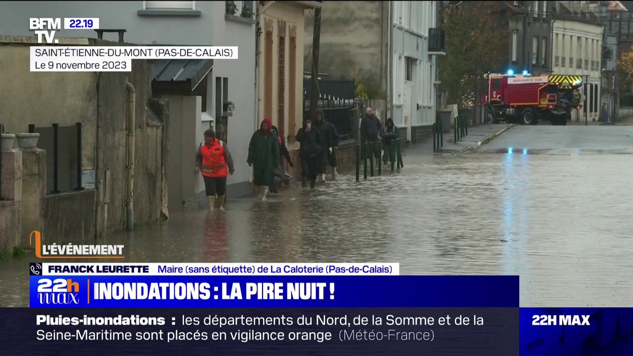 Crues dans le Pas-de-Calais: "On a à peu près 1...