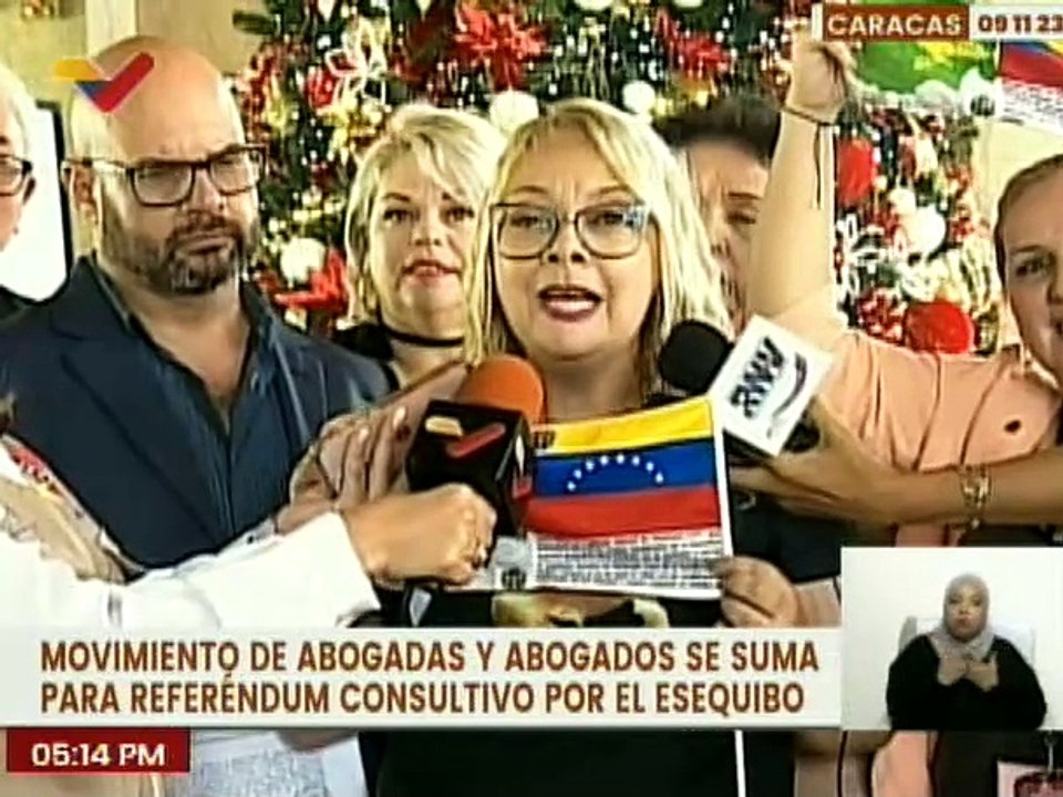 Caracas | Movimiento de Abogados ratifica apoyo al Referéndum Consultivo en defensa de El Esequibo