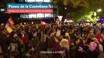 De Castellana a Ferraz: séptimo día de protestas en Madrid
