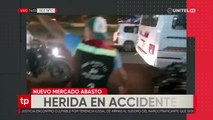 Aceite de auto provocó 6 accidente de motocicletas en la zona de El Mechero