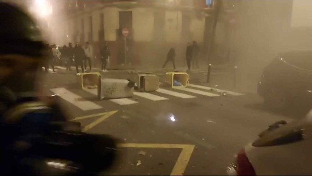 Cargas policiales en Ferraz