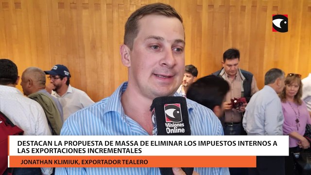 Destacan la propuesta de Massa de eliminar los impuestos internos a las exportaciones incrementales