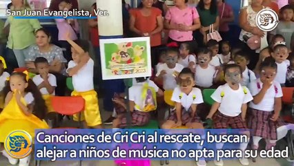 Canciones de Cri Cri al rescate, buscan alejar a niños de música no apta para su edad