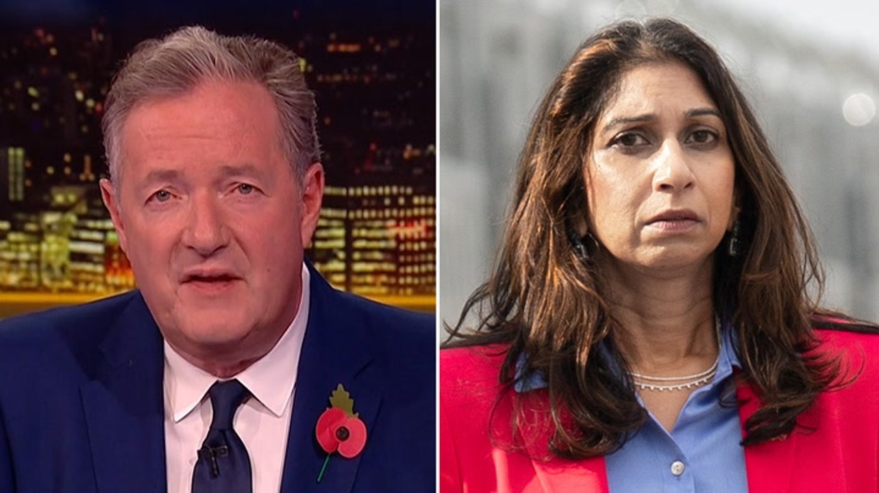 Piers Morgan demands Sunak fire ‘dangerous’ Braverman