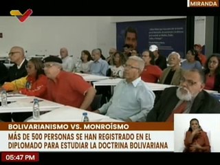 Caracas | La UICOM inicia el primer módulo del diplomado Bolivarianismo vs Monroísmo