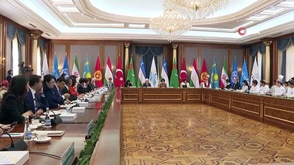 Emine Erdoğan "Çocuklar ve Gençler İş Başında Orta Asya'da İklim Değişikliği" forumuna katıldı