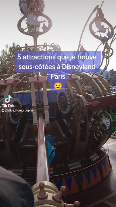 Les attractions que je trouve sous-côtées à Disneyland Paris 
