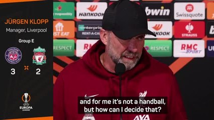 Klopp gives verdict on disallowed stoppage-time equaliser