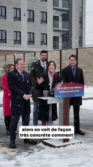 Passage de Trudeau et Legault à Longueuil (Le Courrier du Sud)