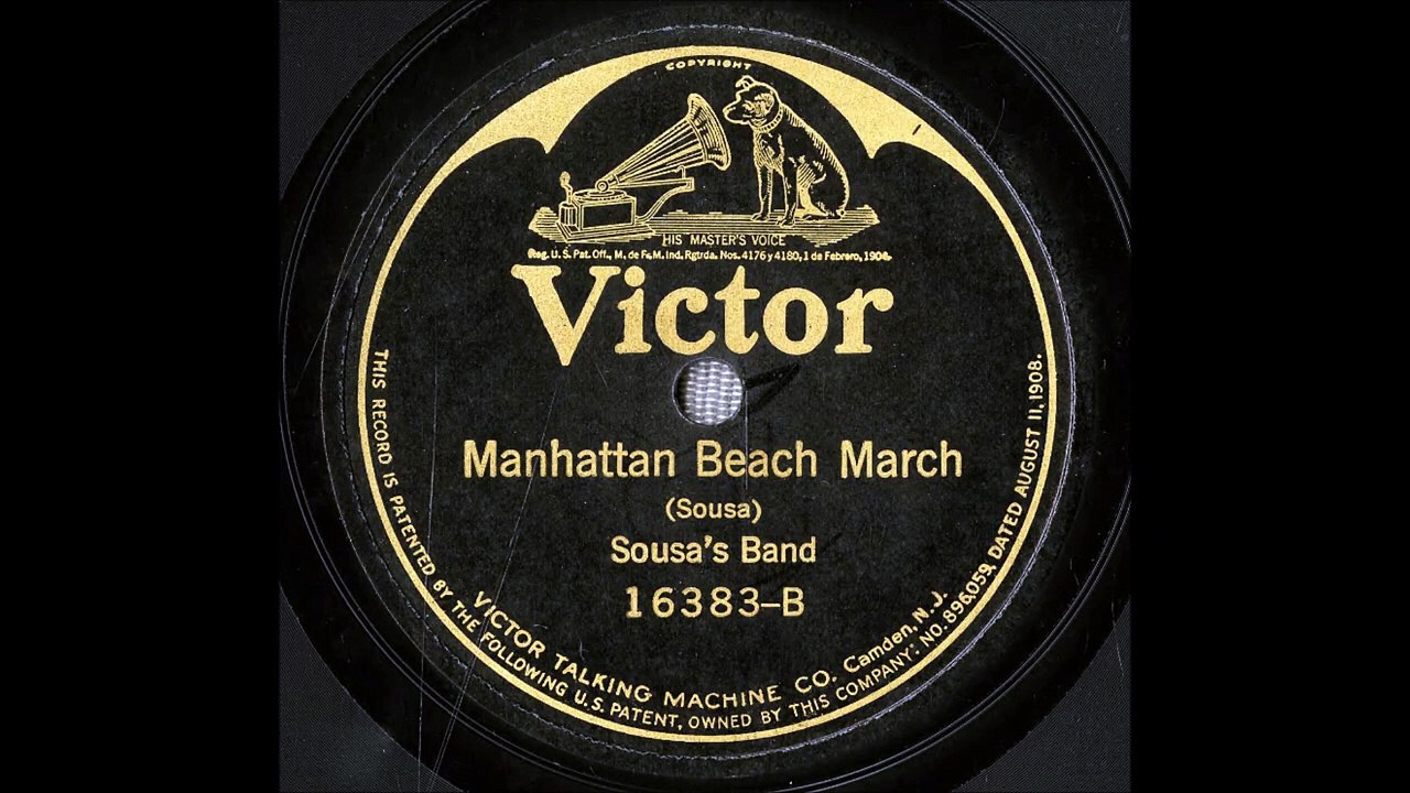 Blue Danube Waltz - Strauss of Vienna Sousa's Band (1905)
