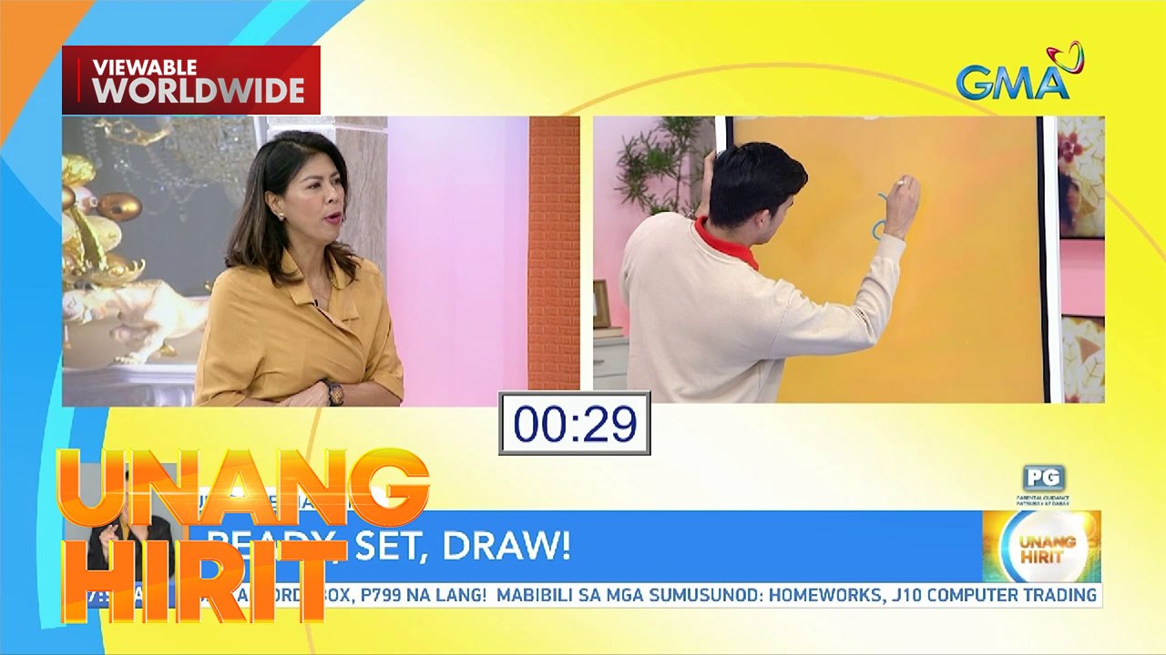 UH Game Masters— Ready, Set, Draw! | Unang Hirit