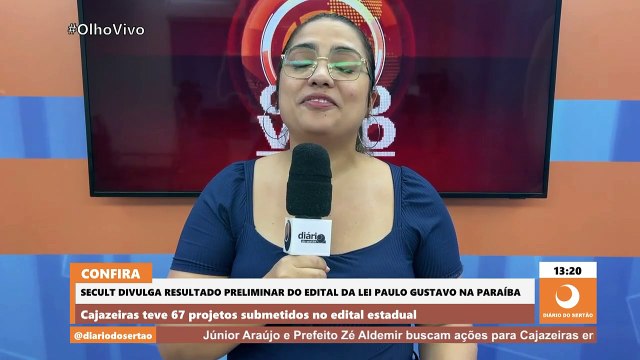 Secretaria de Cultura da Paraíba divulga resultado preliminar do edital da Lei Paulo Gustavo no estado