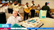 Así celebró sus 115 años Don Elías