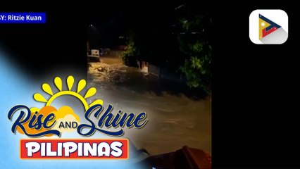 Ilang lugar sa Davao City, binaha dahil sa ulang dala ng easterlies