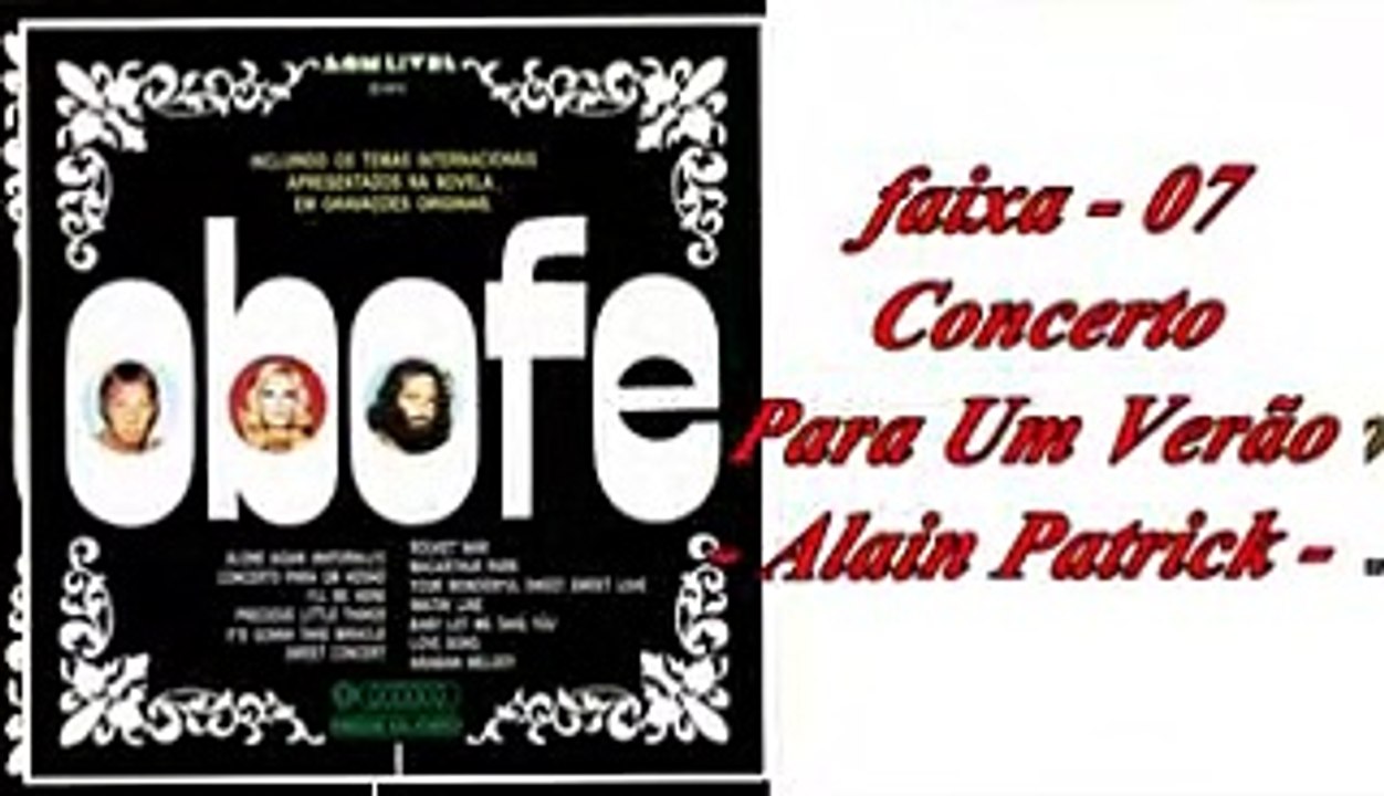 faixa - 07 - Concerto Para Um Verão - Alain Patrick