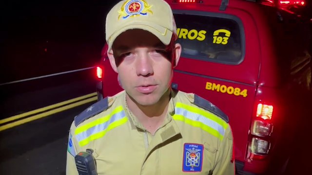 Homem fica ferido em capotamento na PR-471 em Catanduvas
